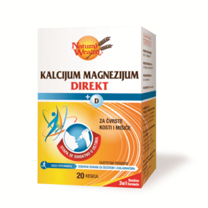 NATURAL WEALTH KALCIJUM MAGNEZIJUM DIREKT+D3